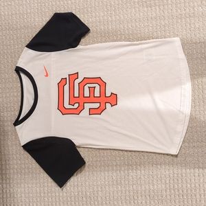 Nike Women's SF Giants Tshirt Size S